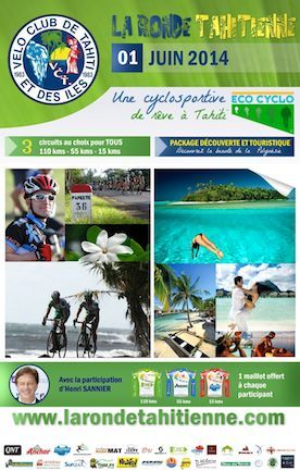 Vélo sur route : Le journaliste Henri Sannier va participer à la course ’La Ronde Tahitienne’ et en être l’ambassadeur !
