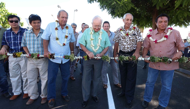 Inauguration de la 2x2 voies du Cours de l’Union Sacrée (Communiqué)