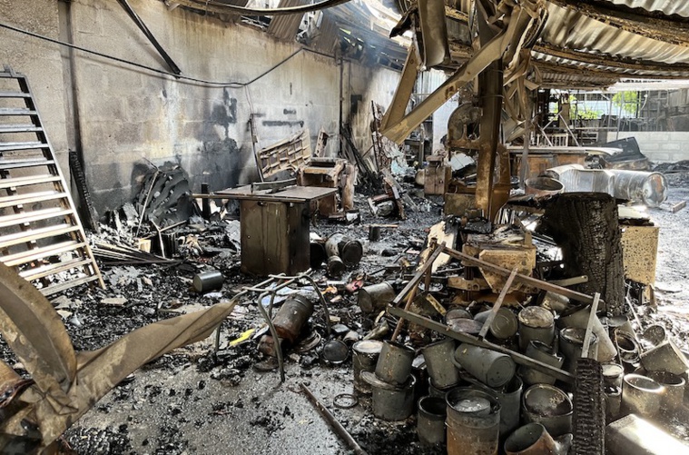 Des dégâts matériels importants après l'incendie de Hamuta Des dégâts matériels importants après l'incendie de Hamuta