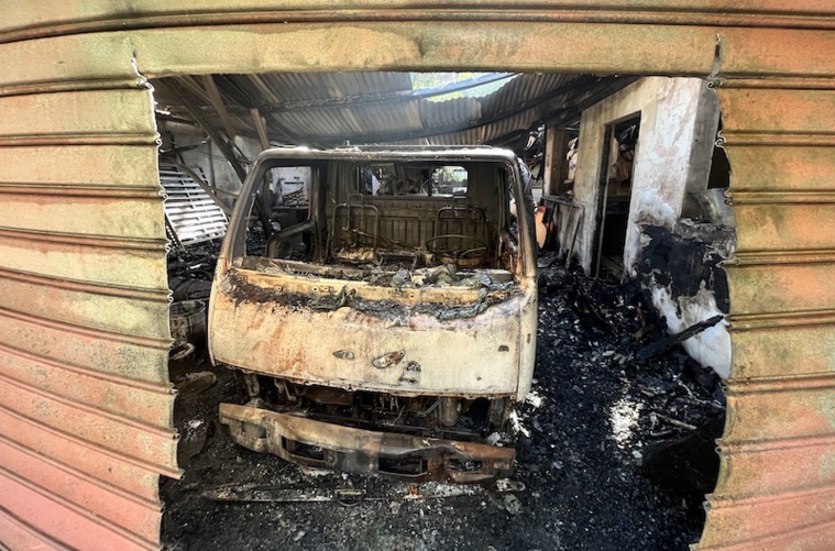 Des dégâts matériels importants après l'incendie de Hamuta Des dégâts matériels importants après l'incendie de Hamuta