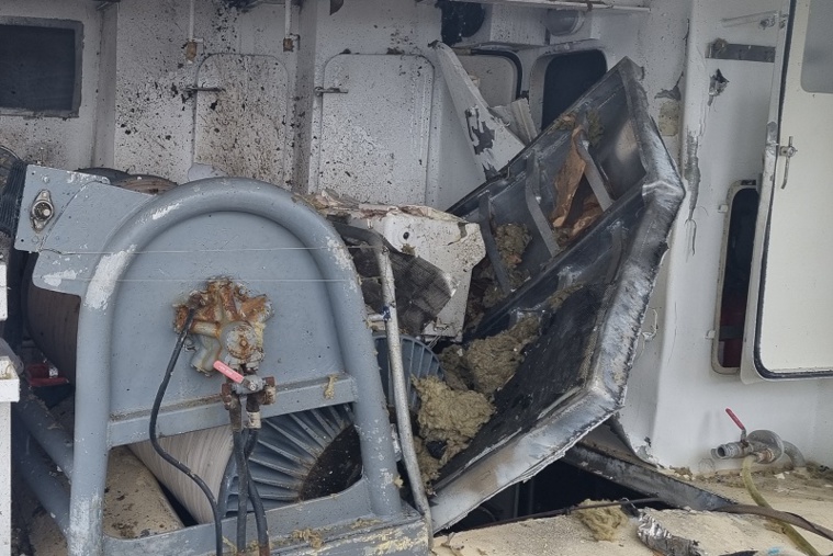 Une explosion à bord d'un thonier à Fare Ute fait un blessé