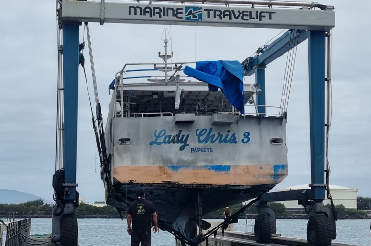 Une explosion à bord d'un thonier à Fare Ute fait un blessé Une explosion à bord d'un thonier à Fare Ute fait un blessé