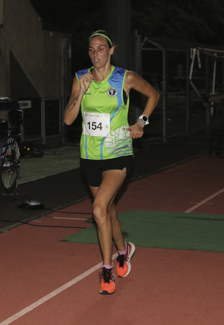 Lauriane Bisch s’est imposée chez les féminines sur le 10 km.
