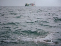Un bateau de glace fond dans la Manche Un bateau de glace fond dans la Manche