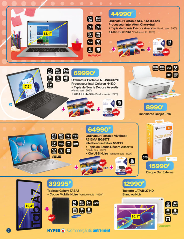 MAXI PROMO TECHNO chez Hyper U Pirae MAXI PROMO TECHNO chez Hyper U Pirae