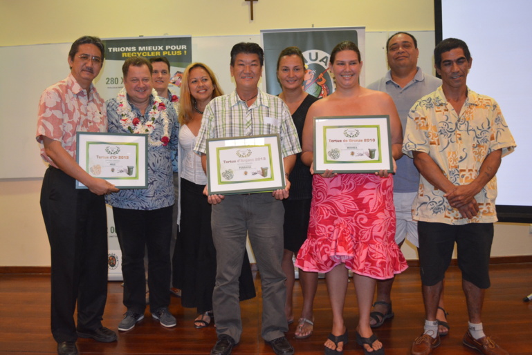 les trois communes récompensées les trois communes récompensées