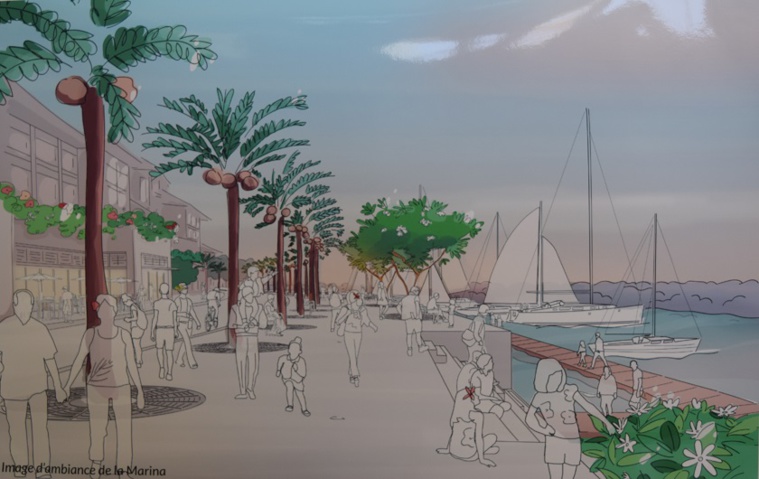 Le projet du Village tahitien revu à la baisse Le projet du Village tahitien revu à la baisse