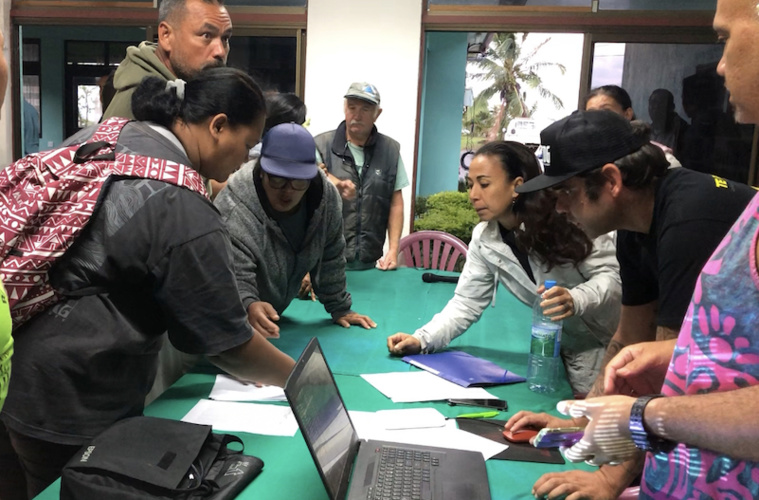 Mangareva Pearl trail : une centaine de bénévoles mobilisés Mangareva Pearl trail : une centaine de bénévoles mobilisés