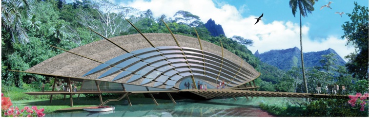 Fare Natura, l'écomusée de Moorea inauguré en juillet dernier fait déjà succès Fare Natura, l'écomusée de Moorea inauguré en juillet dernier fait déjà succès