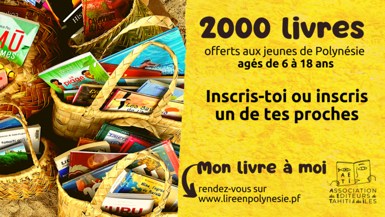 2 000 livres offerts à de jeunes Polynésiens 2 000 livres offerts à de jeunes Polynésiens