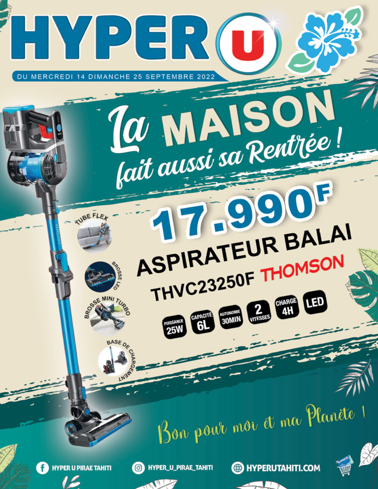 Du 14 au 25 septembre la maison fait aussi sa rentrée chez Hyper U Du 14 au 25 septembre la maison fait aussi sa rentrée chez Hyper U