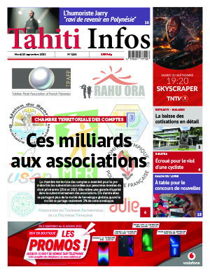 TAHITI INFOS N°2241 du 20 septembre 2022 TAHITI INFOS N°2241 du 20 septembre 2022