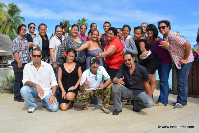 Les candidats et le jury