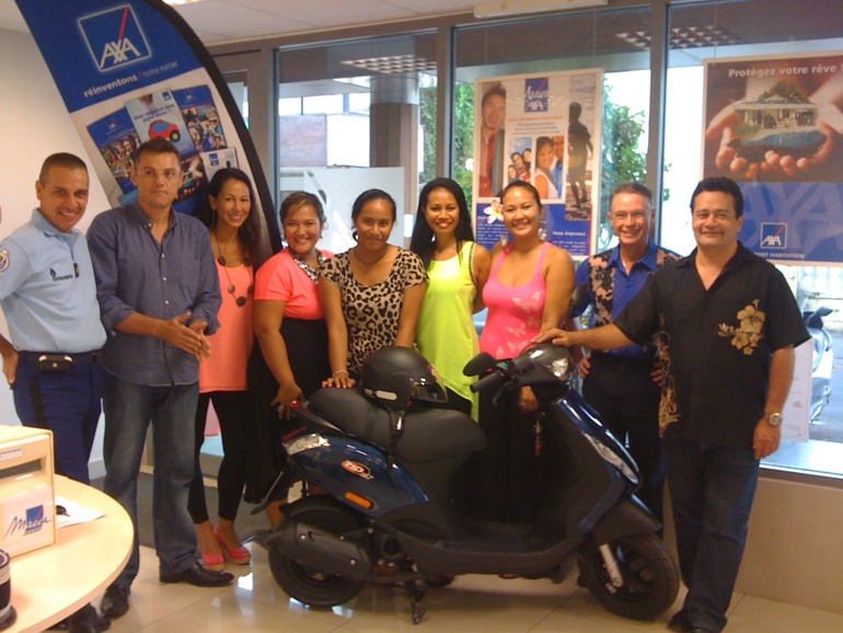 Crédit photos : Axa Polynésie. Crédit photos : Axa Polynésie.