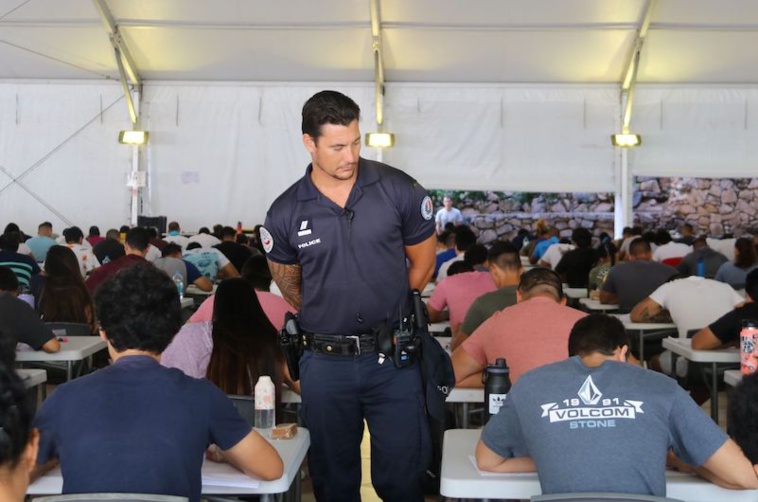 651 candidats pour 7 postes de policiers 651 candidats pour 7 postes de policiers