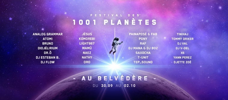Week-end électro au Belvédère avec 1001 Planètes Week-end électro au Belvédère avec 1001 Planètes