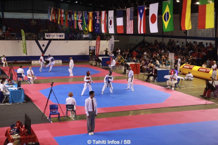 En 2018 déjà, Mahina avait été le centre du taekwondo océanien.