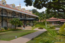 La présidence de la Polynésie française à Papeete. La présidence de la Polynésie française à Papeete.