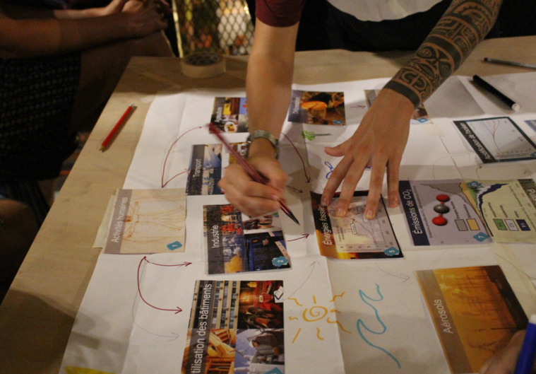 La Fresque du climat, à Tahiti aussi La Fresque du climat, à Tahiti aussi