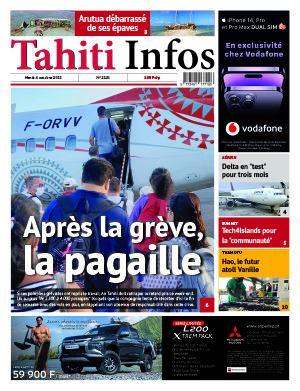 TAHITI INFOS N°2251 du 4 octobre 2022 TAHITI INFOS N°2251 du 4 octobre 2022