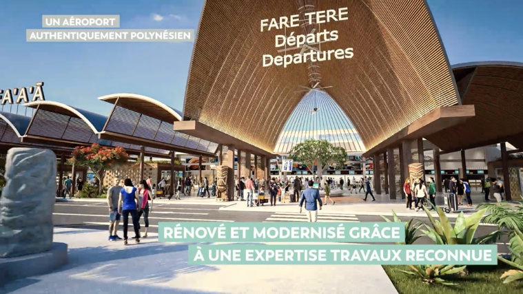 Les premières images du projet de Vinci pour Tahiti-Faa'a Les premières images du projet de Vinci pour Tahiti-Faa'a