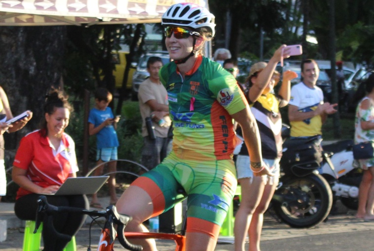 Élodie Touffet a remporté ce week-end le Tour des Amazones, une épreuve qui lui tenait particulièrement à cœur.