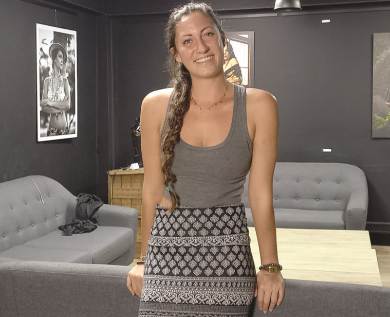 Margot Hillion, son énergie pour un fenua durable Margot Hillion, son énergie pour un fenua durable