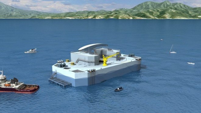 © DCNS NEMO, la Martinique sera la première au monde à avoir une centrale off-shore d'énergie thermique des mers