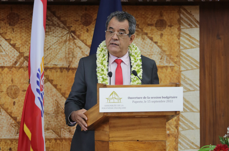 Le Conseil d'État dit "oui" à un troisième mandat d'Édouard Fritch Le Conseil d'État dit "oui" à un troisième mandat d'Édouard Fritch