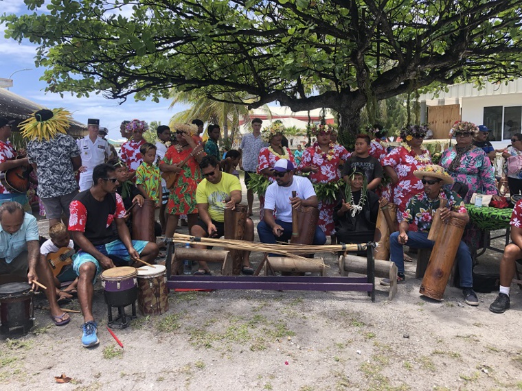 16 mois après la visite de Macron, le RSMA inauguré à Hao 16 mois après la visite de Macron, le RSMA inauguré à Hao
