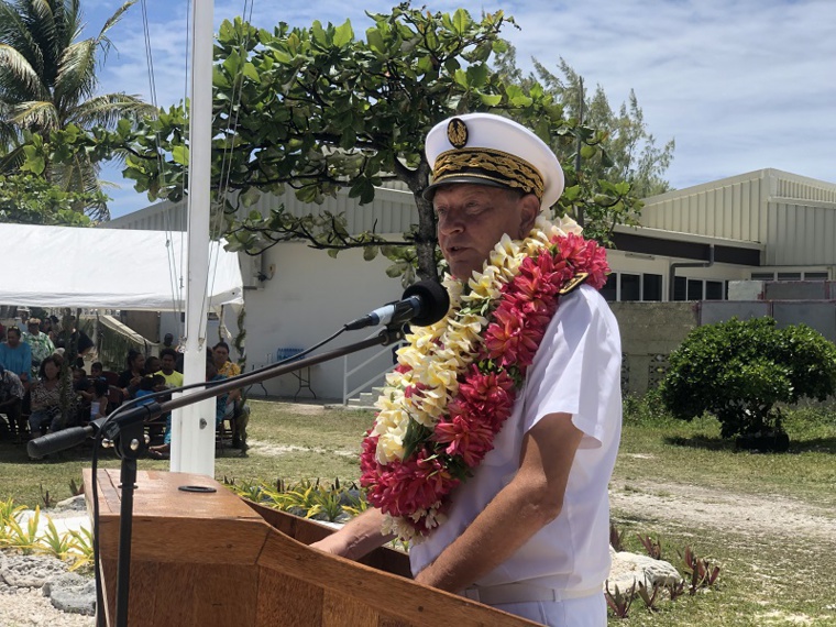 16 mois après la visite de Macron, le RSMA inauguré à Hao 16 mois après la visite de Macron, le RSMA inauguré à Hao