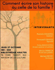 Une soirée consacrée à la biographie