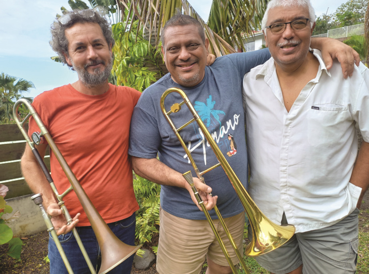 Le tromboniste Luis Bonilla en concert à Tahiti