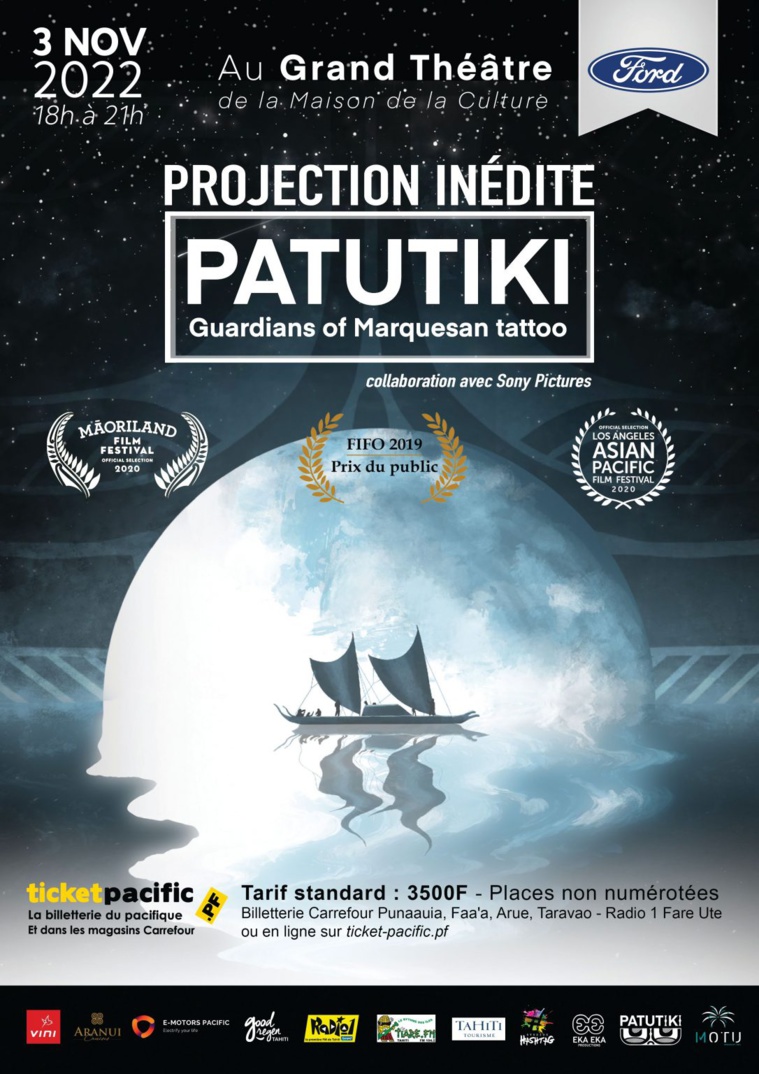 Le documentaire Patutiki remastérisé par Sony Pictures Le documentaire Patutiki remastérisé par Sony Pictures