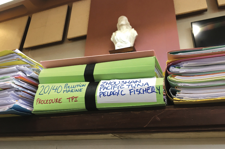 Le "préjudice écologique" du dégazage du Xin Shi Ji 203 de retour à la barre Le "préjudice écologique" du dégazage du Xin Shi Ji 203 de retour à la barre