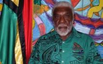 Le Premier ministre de Vanuatu, Joe Natuman Le Premier ministre de Vanuatu, Joe Natuman