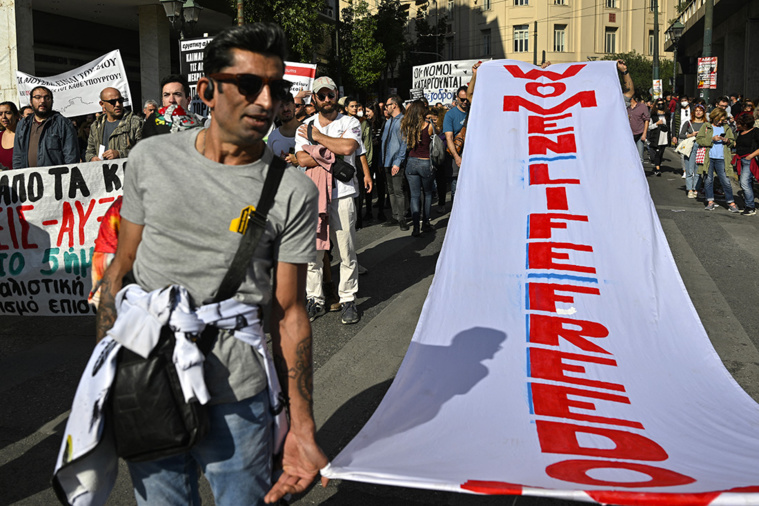 Louisa GOULIAMAKI / AFP Louisa GOULIAMAKI / AFP