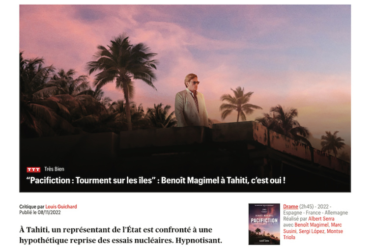 Pacifiction encensé par la critique Pacifiction encensé par la critique