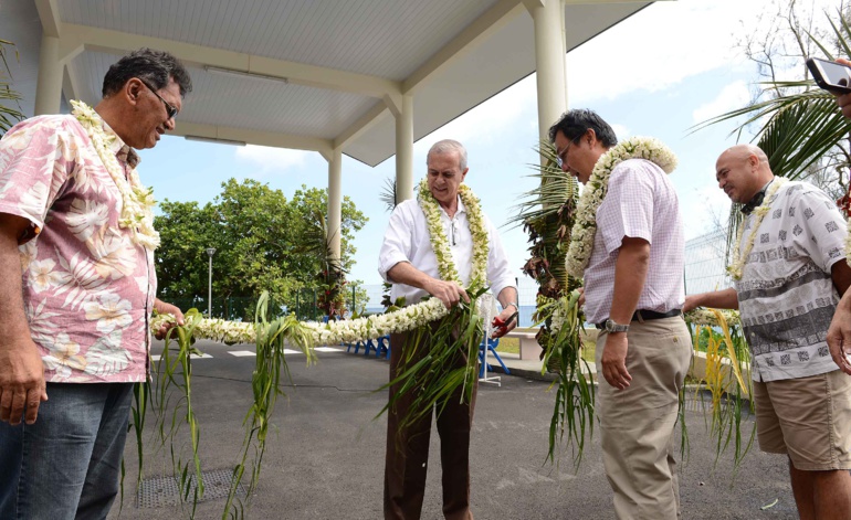 Ouverture de la gare routière de Papenoo Ouverture de la gare routière de Papenoo