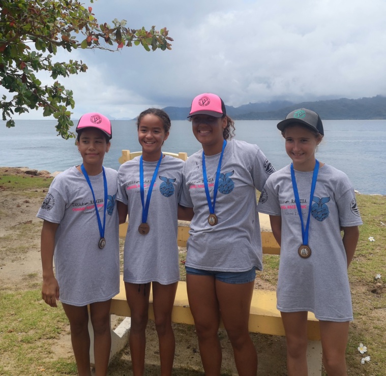 Déotille Videau (deuxième en partant de la gauche) a été la plus rapide chez les dames. Déotille Videau (deuxième en partant de la gauche) a été la plus rapide chez les dames.
