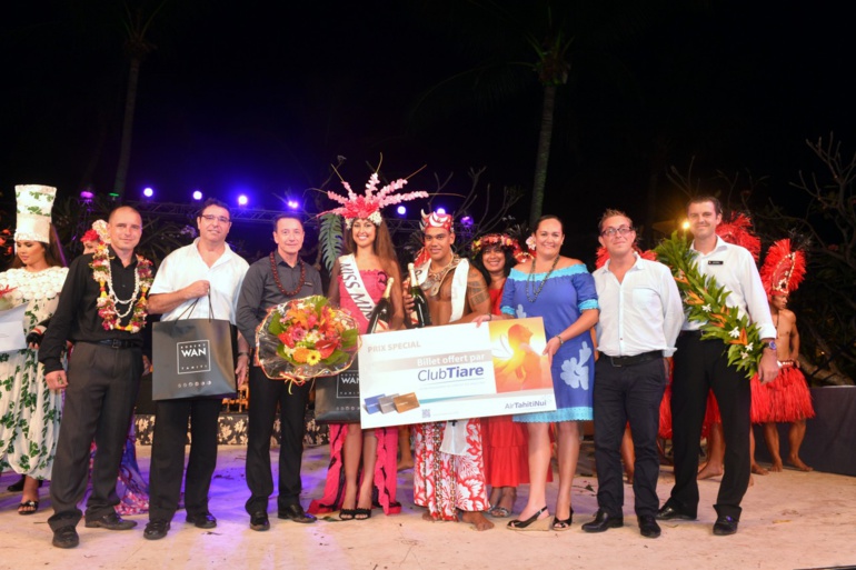 Remise des prix à Miss et Tane Mini Heiva avec, de gauche à droite, Michaël Delmas (InterContinental Tahiti), Gilbert Provenzano (Robert Wan), Jean-Marc Mocellin (manager InterContinental Tahiti), Maheatea Sanford, Miss Mini Heiva 2014, Puaiarii Peretau, Tane Mini Heiva 2014, Sylvana Magyary (Air Tahiti), Tiare Varney (Air Tahiti Nui), Benoit Rossignol (Brapac - GH Mumm Cordon Rouge) et Jean Helière (InterContinental Tahiti) Remise des prix à Miss et Tane Mini Heiva avec, de gauche à droite, Michaël Delmas (InterContinental Tahiti), Gilbert Provenzano (Robert Wan), Jean-Marc Mocellin (manager InterContinental Tahiti), Maheatea Sanford, Miss Mini Heiva 2014, Puaiarii Peretau, Tane Mini Heiva 2014, Sylvana Magyary (Air Tahiti), Tiare Varney (Air Tahiti Nui), Benoit Rossignol (Brapac - GH Mumm Cordon Rouge) et Jean Helière (InterContinental Tahiti)