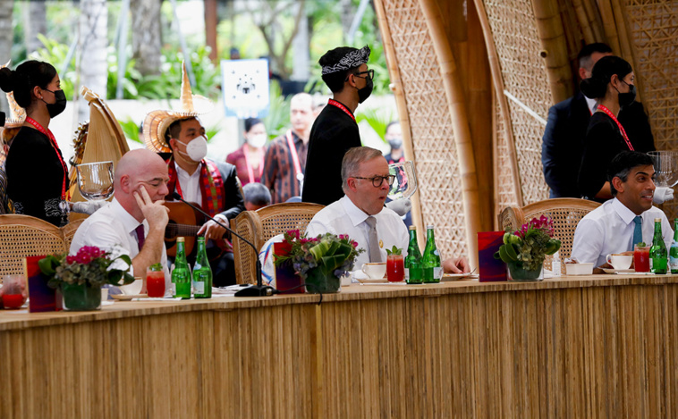 Crédit AJENG DINAR ULFIANA / POOL / AFP Crédit AJENG DINAR ULFIANA / POOL / AFP