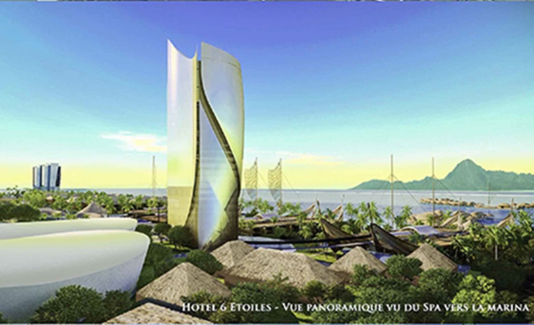 Le casino situé dans l'hôtel 6 étoiles de la grande voile du Mahana Beach sera réservé aux touristes