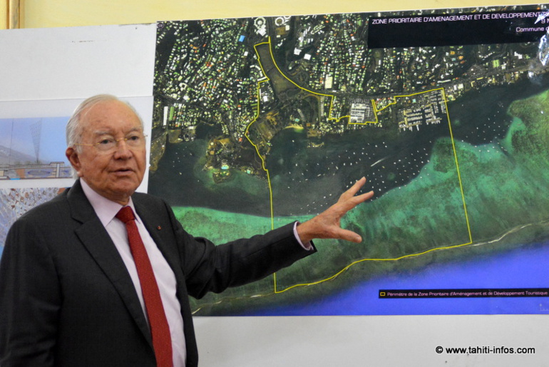 Le Pays va dépenser 7 à 8 milliards Fcfp pour préparer le terrain du Mahana Beach