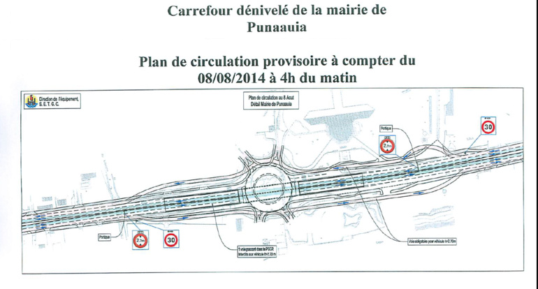 La circulation sous le tunnel de Punaauia ouverte -partiellement- ce vendredi La circulation sous le tunnel de Punaauia ouverte -partiellement- ce vendredi