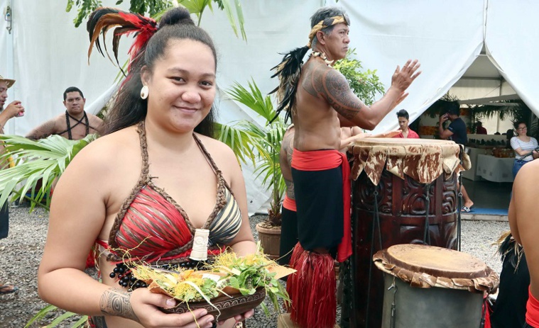 Le 52e salon des Marquises a ouvert ses portes ce jeudi matin au parc expo de Mama'o Le 52e salon des Marquises a ouvert ses portes ce jeudi matin au parc expo de Mama'o