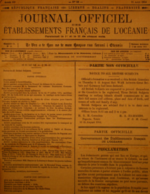 Centenaire de la Grande Guerre : le 11 août 1914, la Polynésie française se mobilisait
