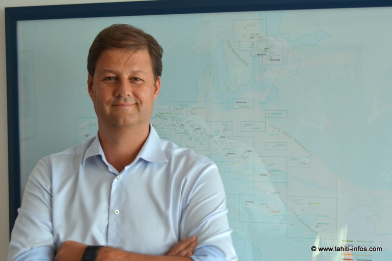 Alex Hervet, nouveau délégué régional d'Air France en Polynésie française