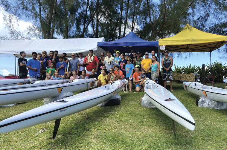 Inauguration des 10 surfskis samedi, la fédération et les clubs espèrent séduire le jeune public. Inauguration des 10 surfskis samedi, la fédération et les clubs espèrent séduire le jeune public.