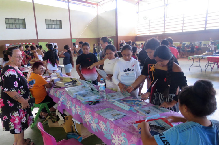 Le salon du livre à Moorea jusqu’à samedi Le salon du livre à Moorea jusqu’à samedi